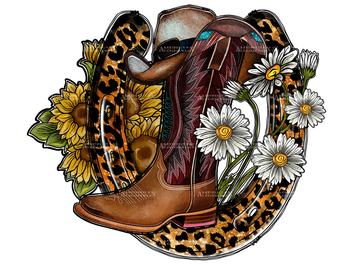 Western_Horse_shoe_cow_boy