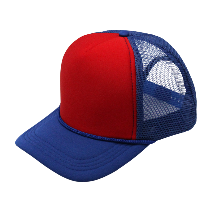 Trucker Cap Polyester Foam Front 5 Panel (Pack of 12)