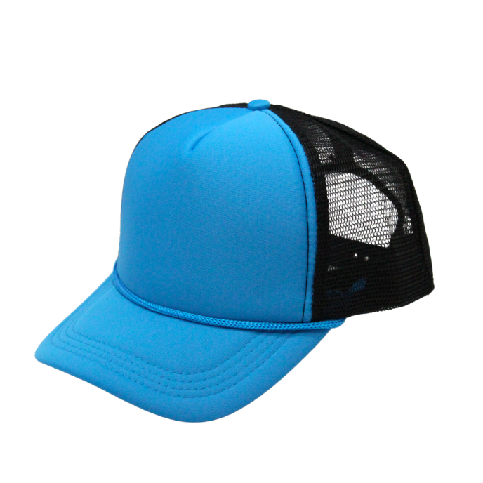Trucker Cap Polyester Foam Front 5 Panel (Pack of 12)