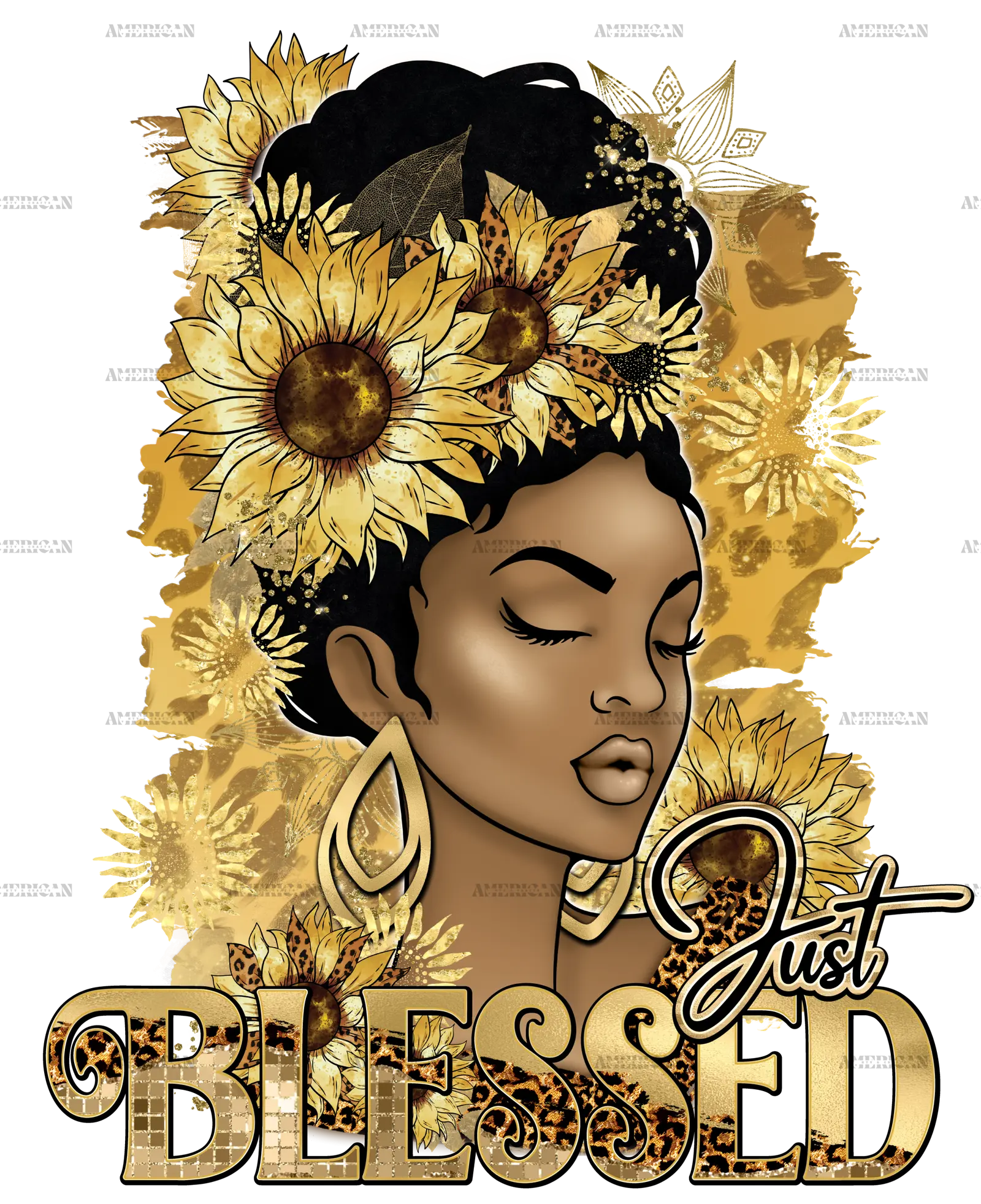 just_blessed_afro_woman_sunflower_leopard.png
