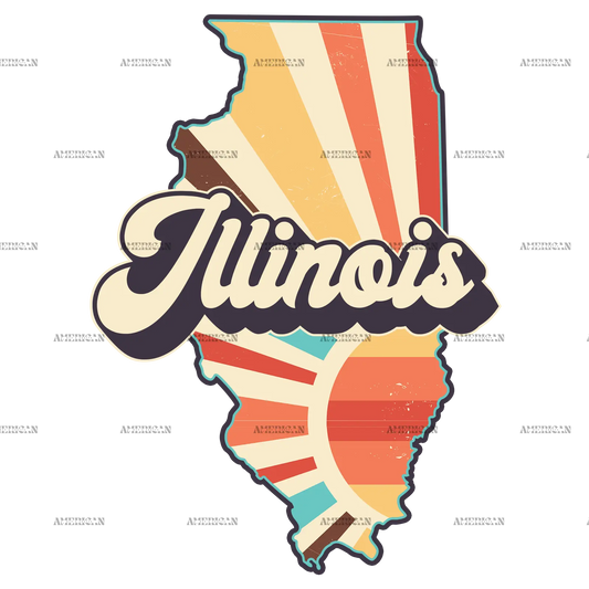 Retro_Illinois_Map