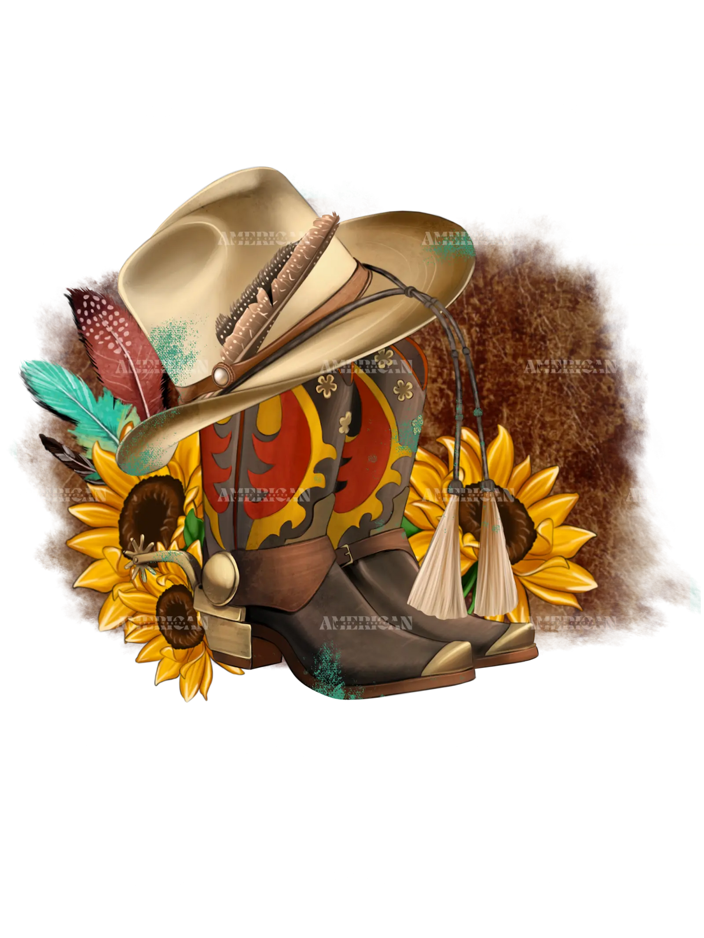Western_Boots_And_Hat_cowboy