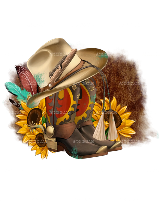 Western_Boots_And_Hat_cowboy