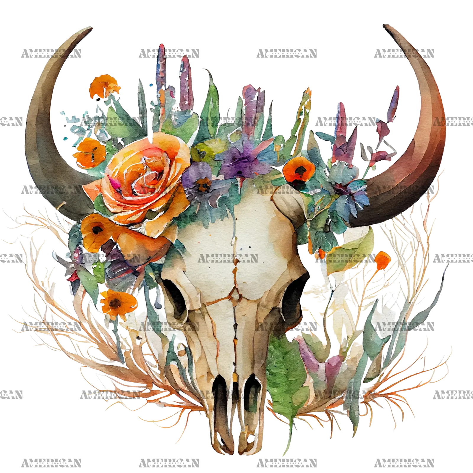 Floral_Skull