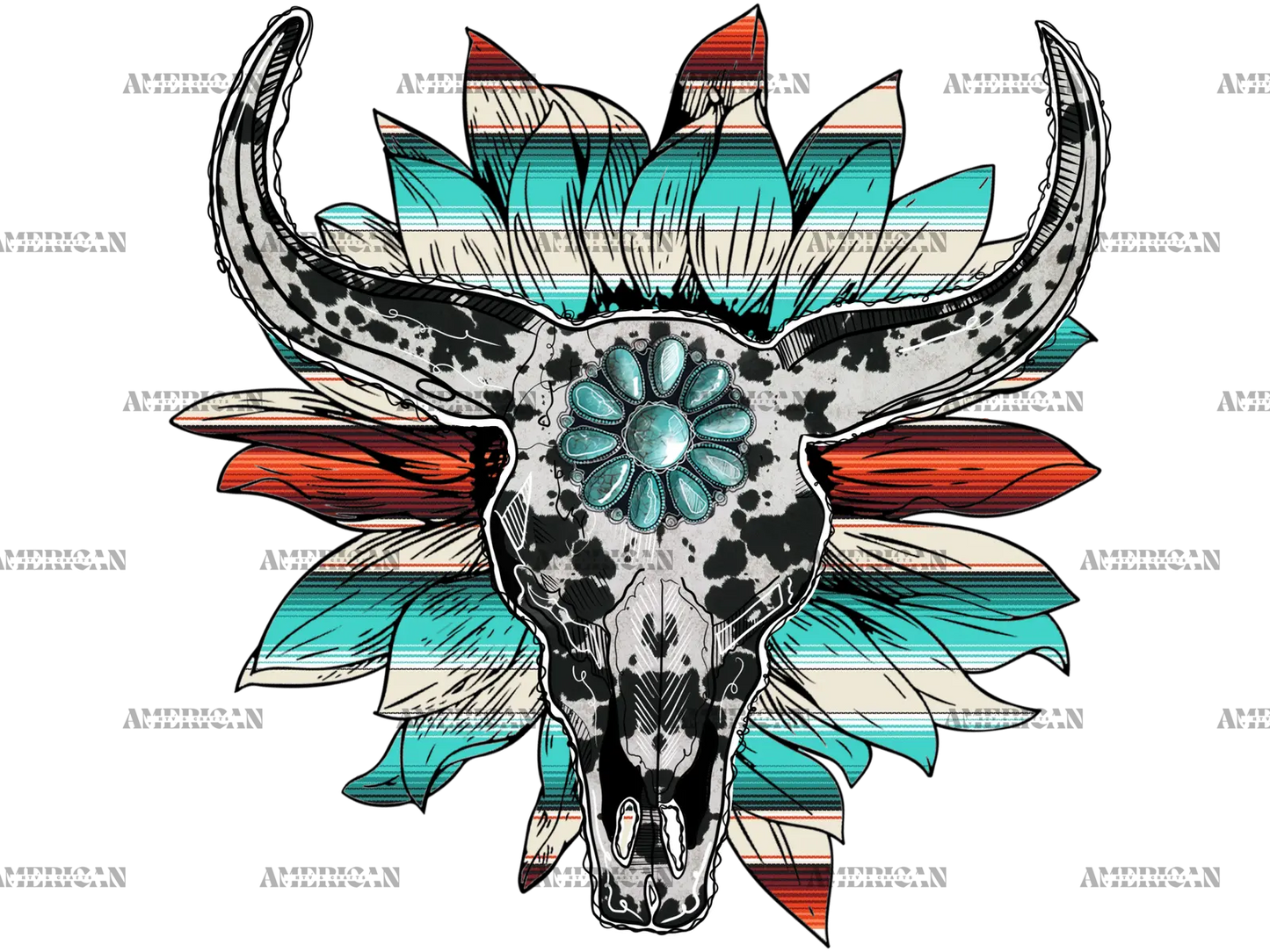 Sunflower_And_Boho_Skull