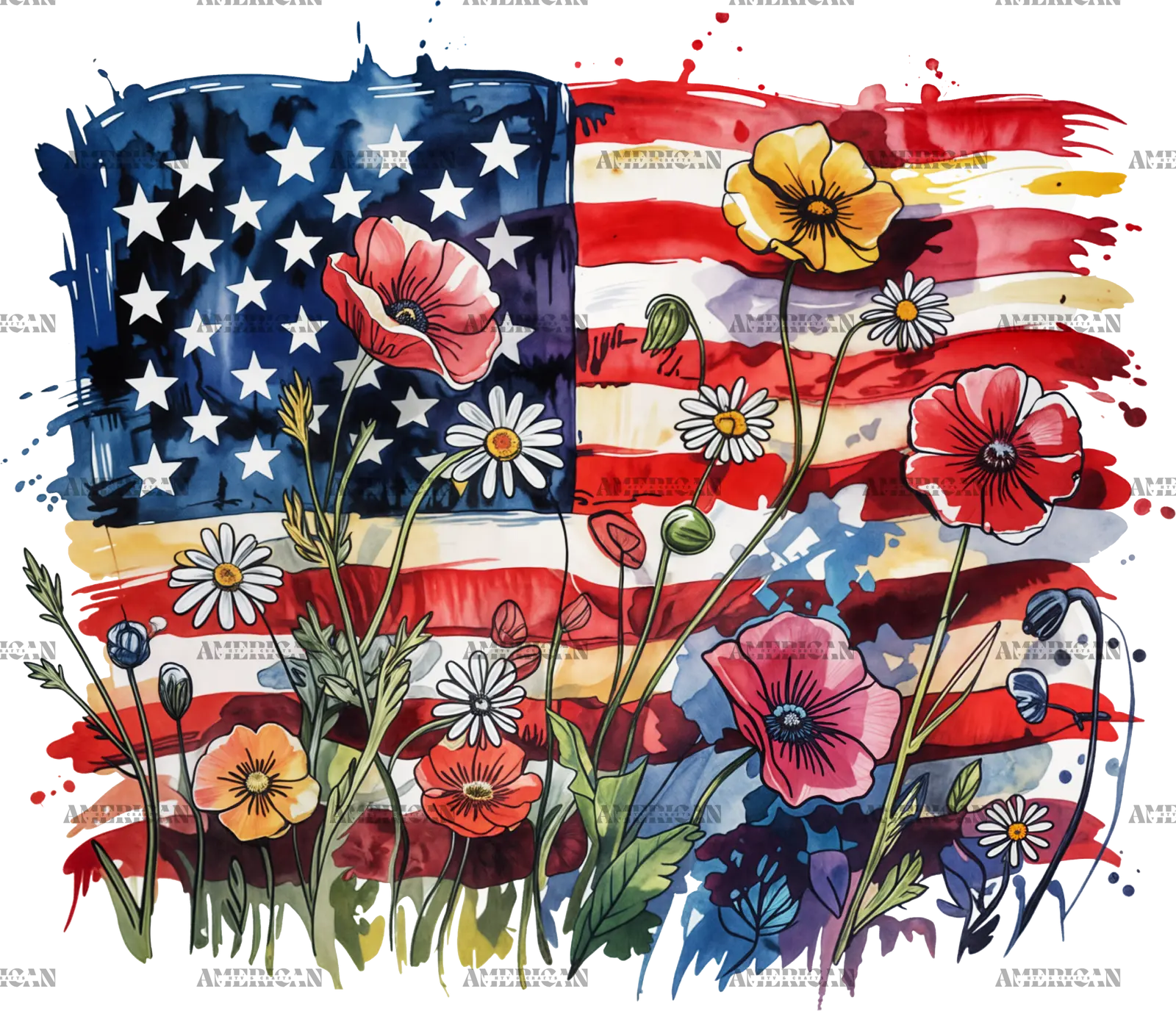 Floral_American_Flag
