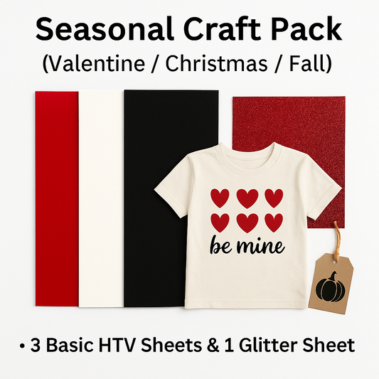 Seasonal Craft Pack (Valentine / Christmas / Fall)